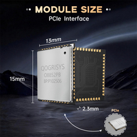 Module émetteur-récepteur RF O8852PB WiFi 6 1200Mbps 2.4G/5G double bande PCIe 2T2R MU-MIMO BT5.2 pour projecteur/haut-parleur/DVR IoT industriel