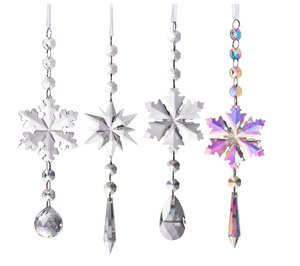 Kristaller topu prizmalar Suncatcher pencere gökkuşağı makinesi kelebek asılı süsleme - Product Image 3