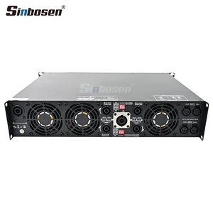Amplificateur de classe D professionnel SR4-1800 4 canaux x 1800W, nouvelle conception brevetée, fonctionnement stable à 2Ω, 2U, pour home cinéma ou système line array. - Product Image 5