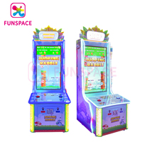 Funspace - Machine de jeu d'arcade à monnayeur pour parc d'attractions intérieur, jeu vidéo pour enfants, jeu de récompense par ticket, jeu de compétences