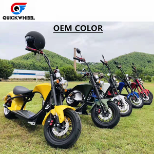Quickwheel 60V 12ah batterie de Scooter électrique 2000W Scooter électrique à grande vitesse moto avec pédales frein à disque - Product Image 6