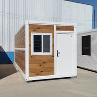 Petites maisons préfabriquées Maison de conteneur pliable de luxe pour location de vacances ou unités de villégiature