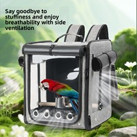 Sac à dos pratique pour oiseaux de compagnie, fabrication sur mesure, sac à dos pour perroquet pour la mobilité quotidienne en extérieur