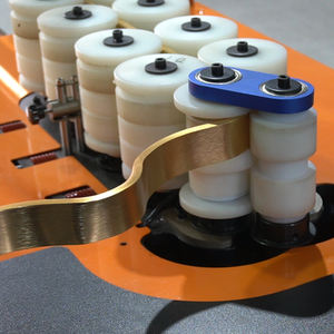 CNC Rolling Metal Picture Photo <span class=keywords><strong>Frame</strong></span> Marco de espejo Marcos redondos de acero Máquina dobladora de aluminio Máquina dobladora de marcos de espejo - Product Image 2