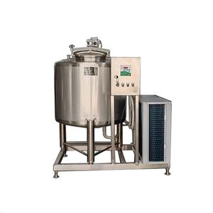Serbatoio di raffreddamento e sterilizzazione del latte da 1000 litri con unità di refrigerazione per la conservazione e la lavorazione del latte crudo - Product Image 1