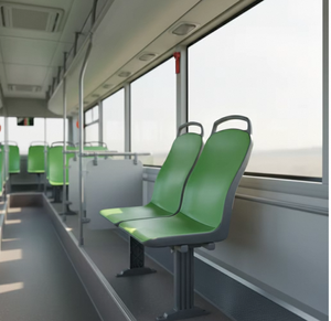 Роскошные комфортабельные одноместные и двухместные сиденья для автобусов. - Product Image 3