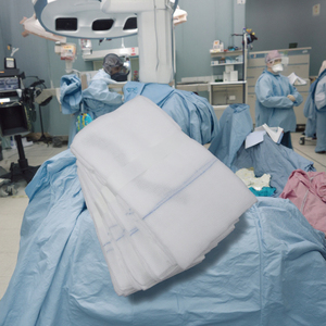 Bán buôn y tế vô trùng bông phẫu thuật Khăn Lap Sponge bụng Pad - Product Image 2