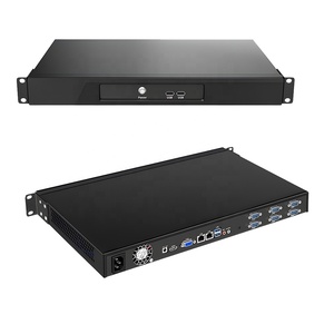 工业计算机第11代i7 1165G7/1185G7 1U机架服务器核心i3i5i7 2LAN 6COM定制服务器VPN网络安全设备 - Product Image 1