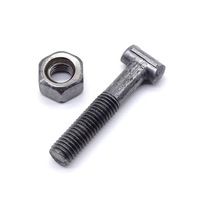 Baut Heksagonal Baja Polos M10 65mm Penjualan Langsung Pabrik DIN933/931