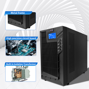 Onduleur en colonne 10KVA 10000VA avec autonomie de 15 minutes en mode on-line et puissance de secours personnalisable pour banques, commerce de détail, TPV et ordinateurs PC - Product Image 5