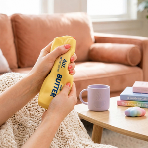 Brinquedo Antiestresse de Manteiga Macia de Subida Lenta, Novo Bastão de Manteiga Realista para Apertar, Fidget de Espuma PU Macia para Alívio Sensorial da Ansiedade - Product Image 4
