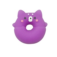 Nouveau dessin animé créatif beignet boulette presser jouet mignon EVA petit cadeau sensoriel Fidget Squishy soulagement du Stress artefact pour tranche d'âge