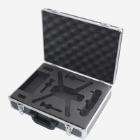 Boîte de protection de sécurité pour DJ, haute qualité, en alliage d'aluminium, résistance aux impacts et antichute, boîtier d'instruments pour dossiers, plein air