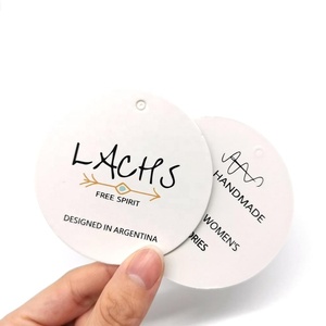 Tùy Chỉnh Swing Treo Thẻ Trung Quốc Mới Thiết Kế Nhãn Quần Áo May Quần Logo Tag - Product Image 6