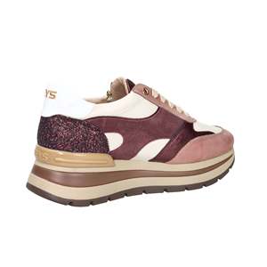 Sneakers Donna Keys K 11230 Taupe con Plateau Chunky - Product Image 4