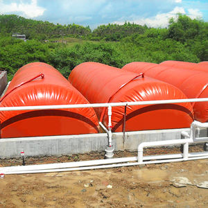 Vente directe d'usine PVC boue rouge <span class=keywords><strong>Anti</strong></span> corrosif PVC sac de stockage de biogaz réservoir de biogaz et digesteur de biogaz en PVC - Product Image 2