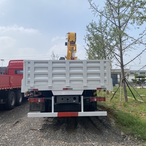 चीनी ब्रांड नए इस्तेमाल किए गए 12 टन कार्गो ट्रक पर लगी क्रेन 8t 12t knuckle बूम क्रेन बिक्री के लिए - Product Image 6