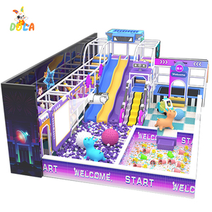 Dola Custom Design Tech Style Soft Play Sets for Kids Indoor Playground Equipment Ball Pool Anti-Toxic 1 Year Warranty Shopping - Product Image 3