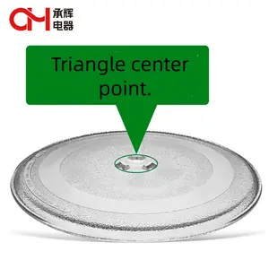 Hot Sales 270mm Oven Microwave Parts Galans Microwave Plate Glass Turntable Plate Replacement For Microwaves