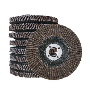 Hot Bán 100Mm Đường Kính Flap Bánh Xe 25Mm Zirconia Nhôm Oxit Thép Không Gỉ Mài Mòn Flap Đĩa OEM Tùy Chỉnh Nhà Máy - Product Image 3