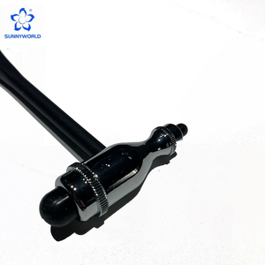 Marteau de percussion manuel de diagnostic médical en acier inoxydable/caoutchouc à double tête pour usage en clinique neurologique - Product Image 6