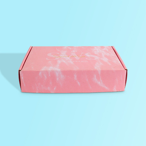 Caja de Embalaje de Cartón Corrugado <span class=keywords><strong>Rosa</strong></span> Personalizada, Resistente, Degradable y Reciclable para Cosméticos, Ideal para Envíos Express - Product Image 4