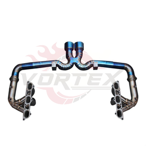 ระบบท่อไอเสีย Vortex Exotic Racing Sound Burnt Blue Titanium สำหรับ Porsche 911 991 GT3 RS 4.0L รับประกัน 2 ปี - Product Image 2