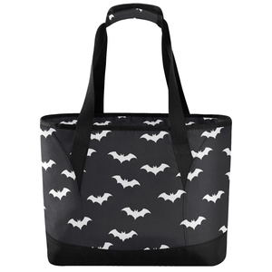 Sac isotherme à bandoulière motif oiseaux Iwa hawaïens, en polyester durable, sac fourre-tout isotherme pour le déjeuner - Product Image 1
