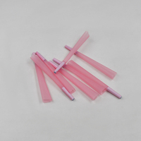 Tubes filtrants coniques en papier kraft brun personnalisés, pré-roulés, avec design évasé, enduits de cire de polyéthylène aseptique