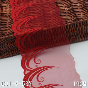 Voile <span class=keywords><strong>de</strong></span> dentelle brodée en filet floral rouge <span class=keywords><strong>de</strong></span> 19cm, tissu <span class=keywords><strong>de</strong></span> dentelle brodée <span class=keywords><strong>de</strong></span> fleurs marron violet pour <span class=keywords><strong>soutien</strong></span>-<span class=keywords><strong>gorge</strong></span> <span class=keywords><strong>de</strong></span> robe <span class=keywords><strong>de</strong></span> femme - Product Image 1