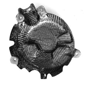 ฝาครอบเครื่องยนต์มอเตอร์ไซค์,ตัวป้องกันด้านขวาฝาครอบไดชาร์จเครื่องยนต์คาร์บอนไฟเบอร์สำหรับ BMW <span class=keywords><strong>S1000RR</strong></span> S 1000RR 2019 <span class=keywords><strong>2020</strong></span> - Product Image 5