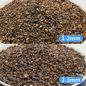 Expédition rapide Sable brun naturel <span class=keywords><strong>d</strong></span>'Amérique du Sud 1-2 mm arrondi pour substrat de bassin de poissons et de tortues - Product Image 4