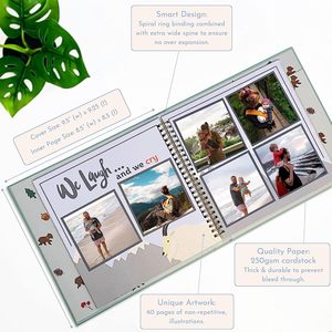 Album Fotografico Personalizzabile di Alta Qualità con Copertina Rigida e Rilegatura Perfetta, Stampa su Carta e Cartone - Product Image 4