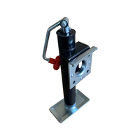 Cric manuel avec jambe articulée pour camping-car, caravane, camion, remorque, crics de mise à niveau pour camping-car, cric de remorque de 5000 livres