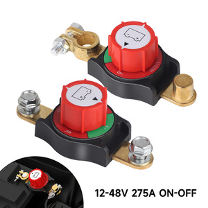 Interruptor Desconectador de Fusibles 12-48V 275A Encendido/Apagado con Terminales de Latón - Product Image 2