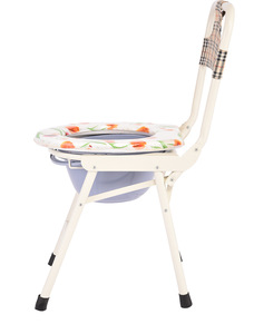 High Back Folding Potty <b>Chair</b> for Elderly Pregnant Women & Disabled for Rehabilitation Therapy Supplies - Product Image 6
