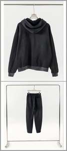 Ensemble sweat-shirt unisexe décontracté de sport pour hommes veste d'hiver lavable en tricot zippé avec doublure en polaire chaude pour l'automne/hiver - Product Image 5