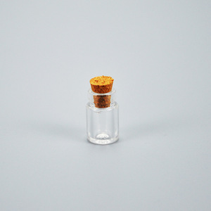 Petg Glitter <b>Bottles</b> 3ml 5ml 8ml 10ml With <b>Cork</b> Stoppers For Massage Oil Packaging - Product Image 4