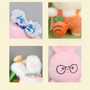 Bonnie <span class=keywords><strong>Rabbit</strong></span> búp bê sang trọng cho thương mại nước ngoài đám cưới ném búp bê máy tùy chỉnh ODM cho kỷ niệm bán buôn - Product Image 6