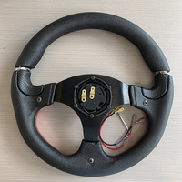 Volant de course universel 13 pouces en aluminium et PU pour voiture et jeux vidéo, idéal pour le drift - Vente en gros usine