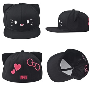 Casquette de baseball personnalisée avec logo brodé pour enfants, avec oreilles, image d'animal adorable, casquettes snapback performantes pour hommes et femmes - Product Image 2