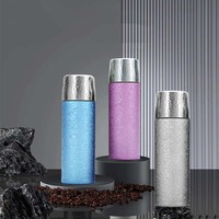 Nouvelles idées de produits 2025, cadeau d'affaires, bouteille d'eau en titane, bouteille d'eau avec logo personnalisé, bouteille d'eau avec filtre, gobelet en titane à double paroi