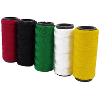 Fil de ficelle en PP écologique 210/18 plis pour machine à baler, emballage, attache, broderie, crochet et couture – Fil durable