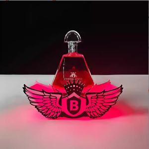 Expositor de vinho formato de coroa, garrafa de led para exibição de garrafas do clube noturno - Product Image 6