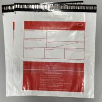 Enveloppe personnalisée transparente pour liste de colisage, pochette autocollante pour documents, pochette pour facture d'expédition pour coursier express