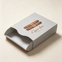 Boîte à cigarettes vide en carton, emballage cadeau à ouverture frontale, jetable