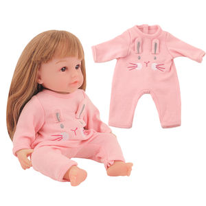 Reborn bébé poupée vêtements 12 pouces réaliste doux corps nouveau-né poupée vêtements accessoires cadeau parfait pour les enfants de 3 ans et plus - Product Image 2
