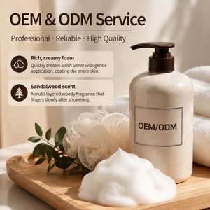 OEM/ODM Gel de Ducha Santal Humectante, Espuma Cremosa y Rica, Limpieza Suave de la Piel, Fragancia Amaderada Cálida, Aroma Duradero, 100 ml - Product Image 4