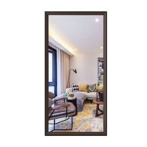 WOSEN Miroir d'habillage intégral Verre argenté Design moderne Taille personnalisable Miroir décoratif sur pied pour chambre à coucher et salon - Product Image 5