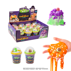 Super <span class=keywords><strong>Cool</strong></span> Poop Crystal Putty Halloween Embalaje colorido Arena móvil Más juego con accesorios Cute Funny Slime - Product Image 6